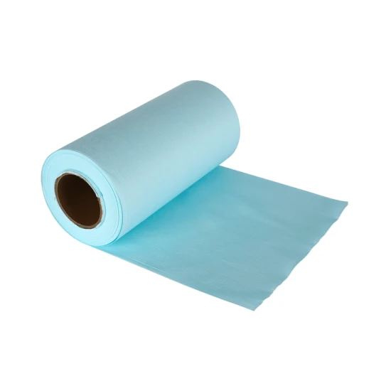 Proveedor de rollo de toallita seca de limpieza absorbente de aceite sin pelusa desechable industrial no tejido de poliéster de China